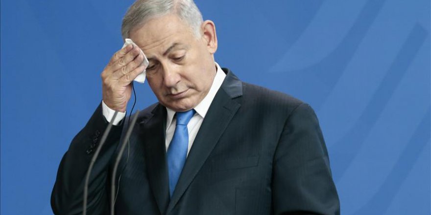 Netanyahu yine polis karşısında