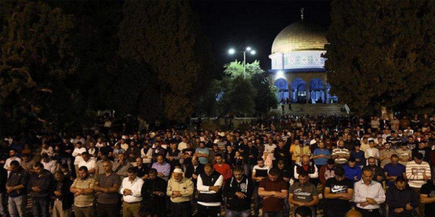 Ramazan’da 3 milyondan fazla Müslüman Mescid-i Aksa'daydı