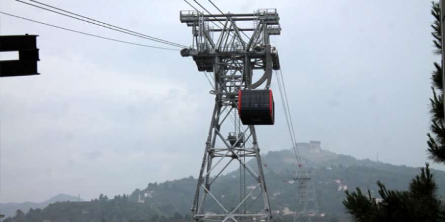 Karadeniz'in en uzun mesafeli teleferiği hizmete açıldı