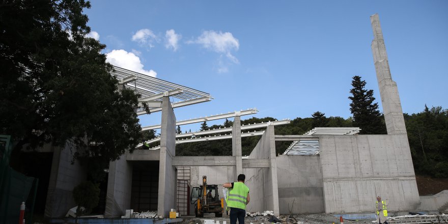 15 Temmuz Şehitler Müzesi inşaatı sürüyor