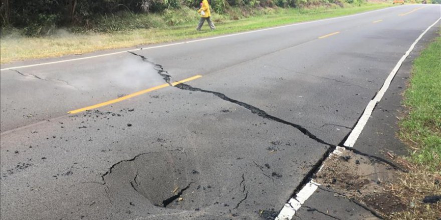 Hawaii'de bir gün içinde 450 deprem yaratıldı