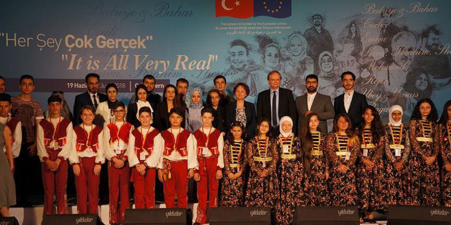 Sığınmacılara özel sergi açıldı