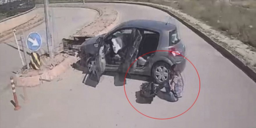 Yaralı anne ve bebeğini kurtaran kahraman şoför