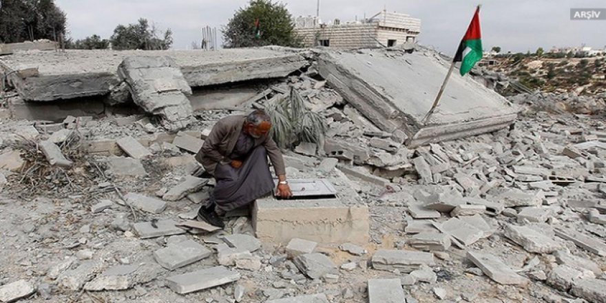 İşgalci İsrail bir Arap köyünü 130 kez yıktı