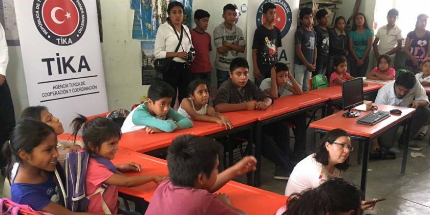 TİKA'dan deprem bölgelerine okul desteği