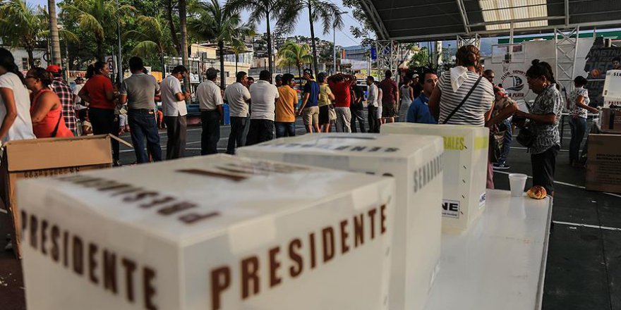 Meksika'da 90 milyon kişi oy kullandı