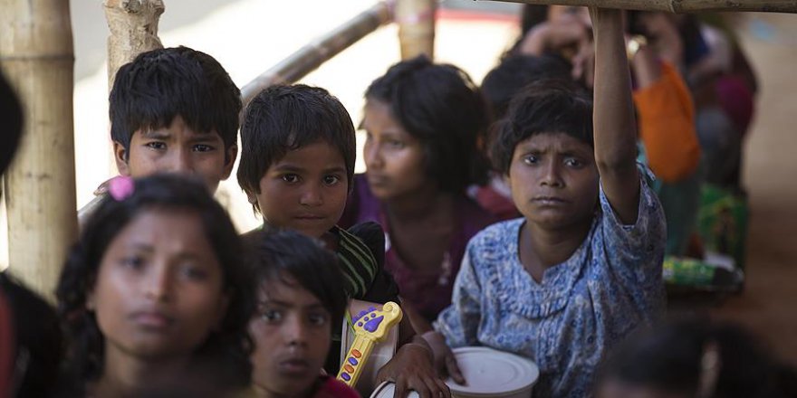 Arakanlı sığınmacı çocukların yüzde 70'i eğitim alamıyor