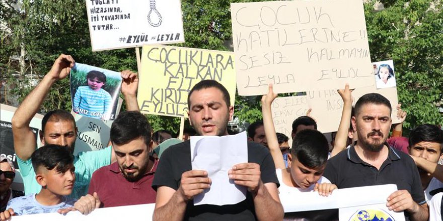 Ağrılı vatandaşlardan çocuklara yönelik saldırılara büyük tepki