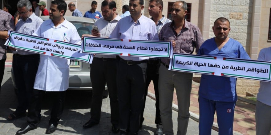 Gazze'nin sağlık sorunu tartışılıyor