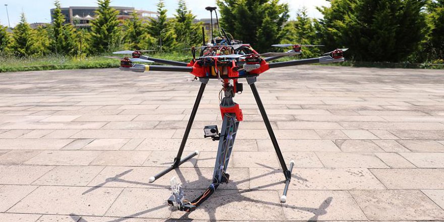 Üniversite öğrencileri son teknoloji drone geliştirdi