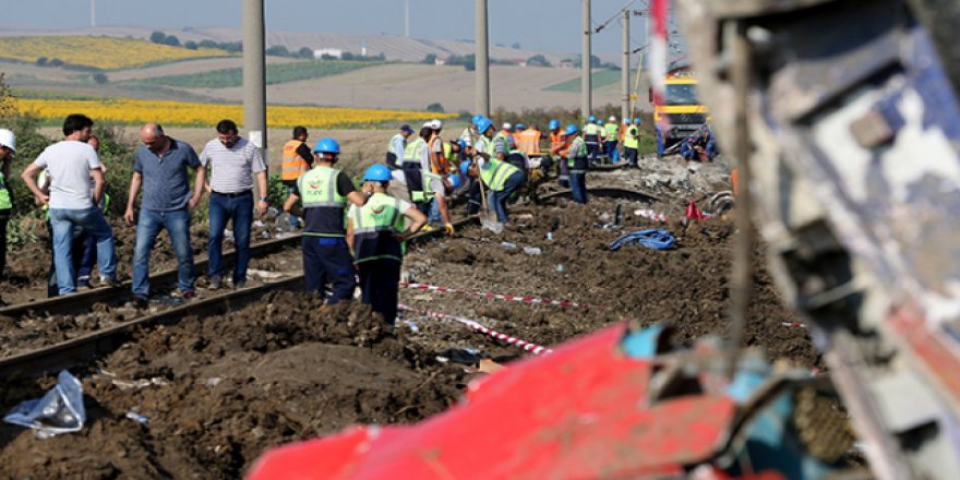 Çorlu tren kazası ile ilgili 2 makinistin ifadesine başvuruldu