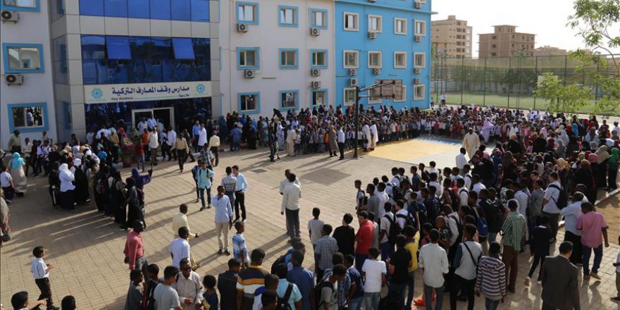 Sudan'daki Maarif Vakfı okulları yenilendi