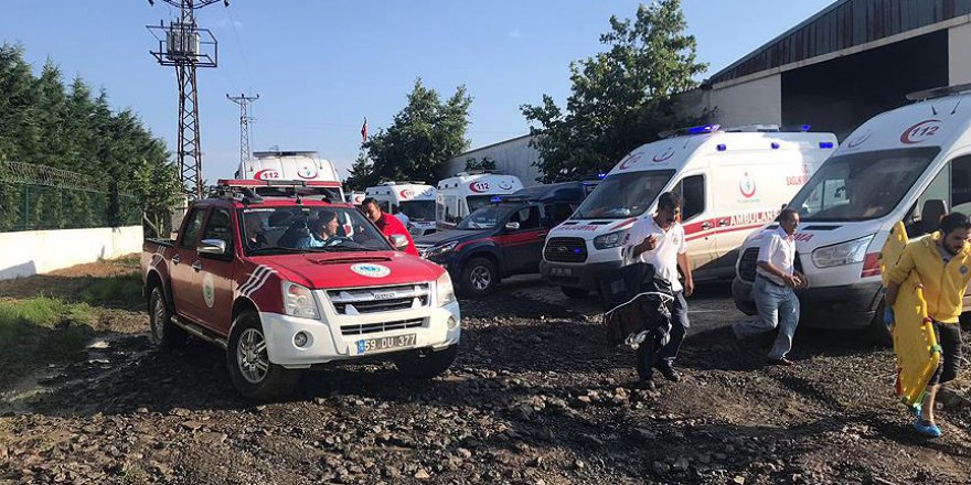 Tekirdağ İl Sağlık Müdürü: Kaza bölgesine 77 ambulans gitti