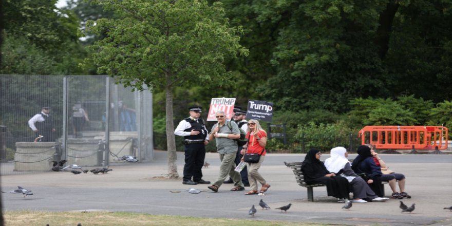 Trump bu sefer de Londra'da istenmiyor