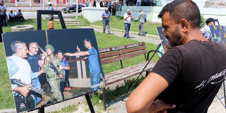 Edirne'de 15 Temmuz'un anıları sergi ile tazelendi