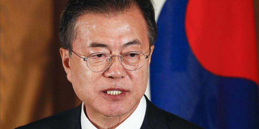 Güney Kore Devlet Başkanı Moon'dan Trump ve Kim'e sıkı çalışma çağrısı
