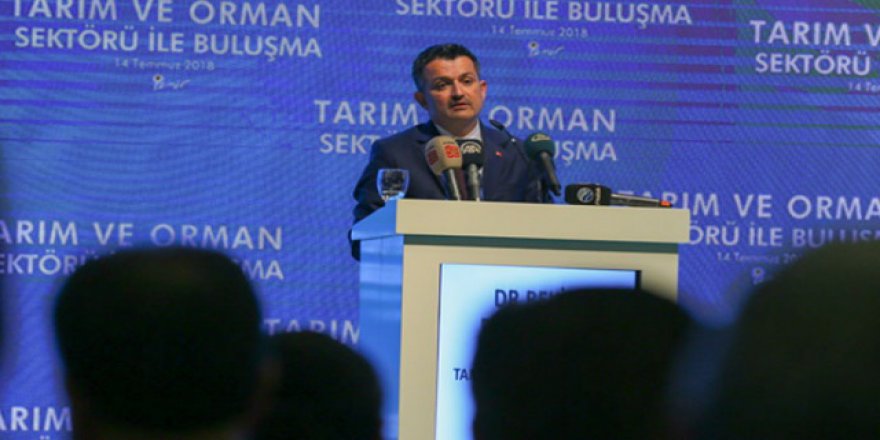 Bakan Pakdemirli: 'Tarım çok kritik'
