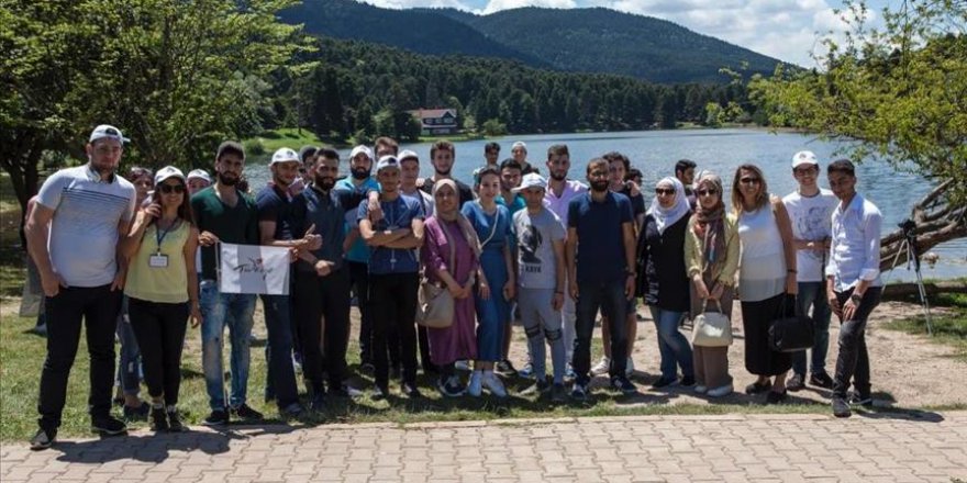 Suriyeli öğrenciler Bolu'yu gezdi