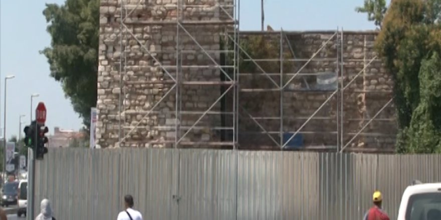 İstanbul'da 2 yıla yakın süre boyunca surlar restore edilecek