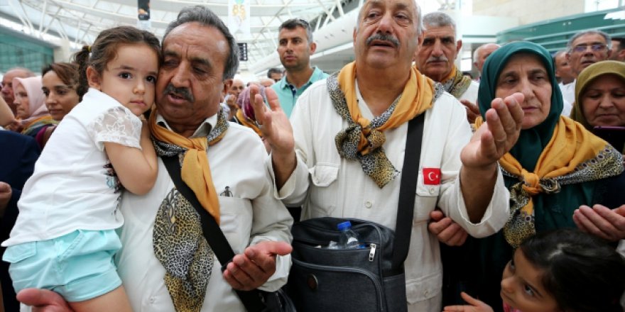 2018 yılının ilk hac kafilesi dün uğurlandı