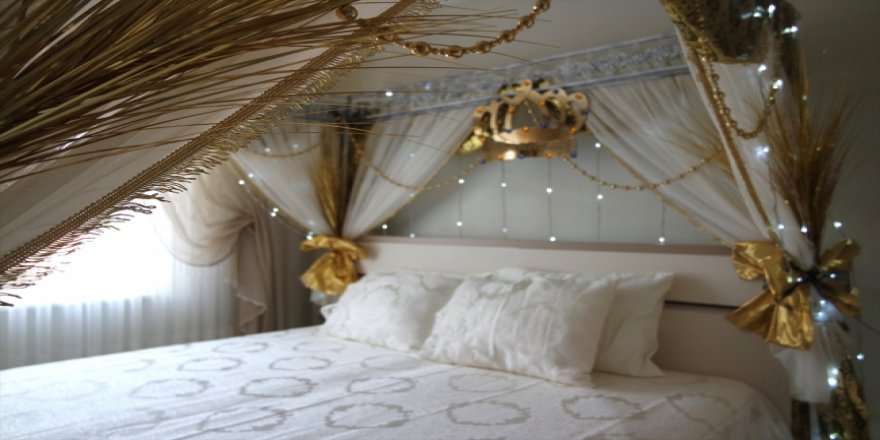 Sünnet yatağı süsleme geleneği mesleği oldu