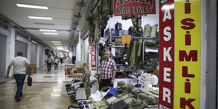 Asker malzemesi satan esnafın bedelli sevinci