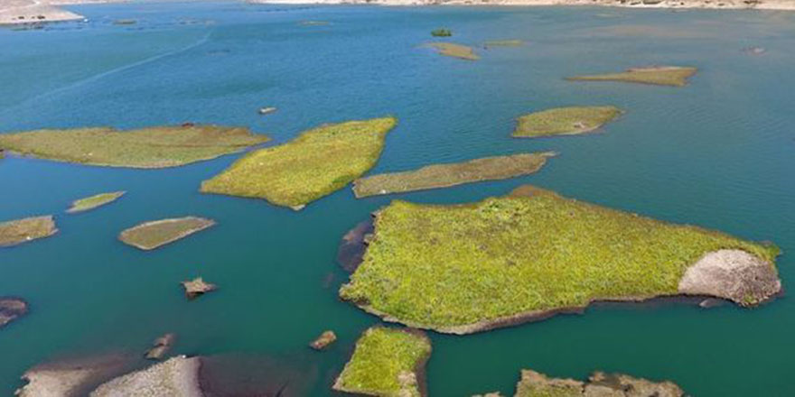 Çelikhan'daki 'yüzen adalar' özelliklerini kaybetti