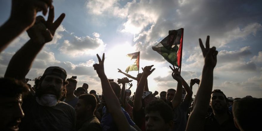 İşgalci İsrail'in Gazzeli göstericileri hedef almasına tepki