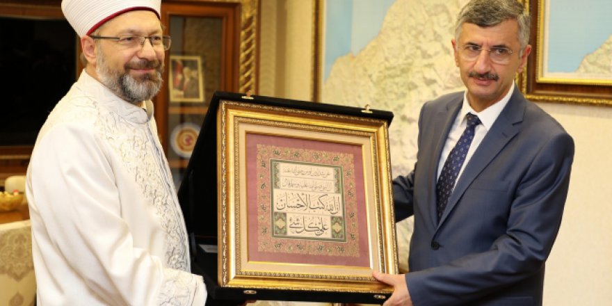 Erbaş: Din istismarına engel olmak için mücadele içindeyiz