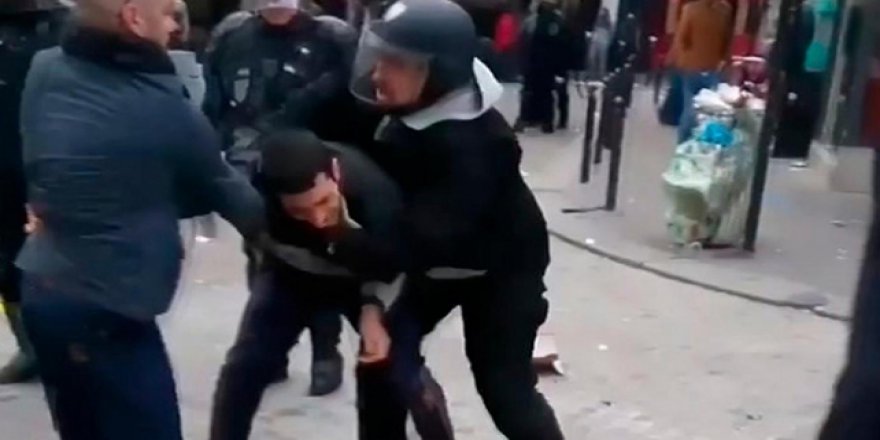 Fransa'daki 'dayak skandalı' ile ilgili konuştu