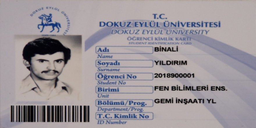Binali Yıldırım yeniden öğrenci oldu