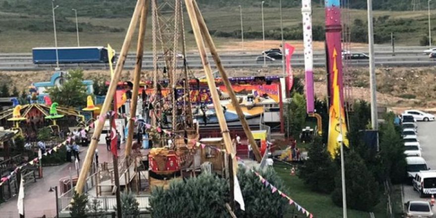 Pendik'te lunapark faciası