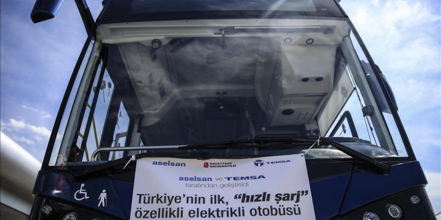 15 dakikada şarj olan otobüs yollarda