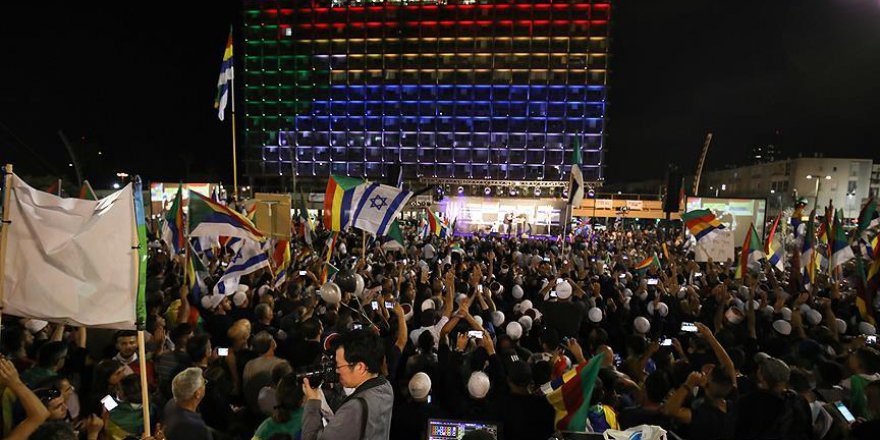 Yahudi Ulus Devleti İsrail'de de protesto edildi