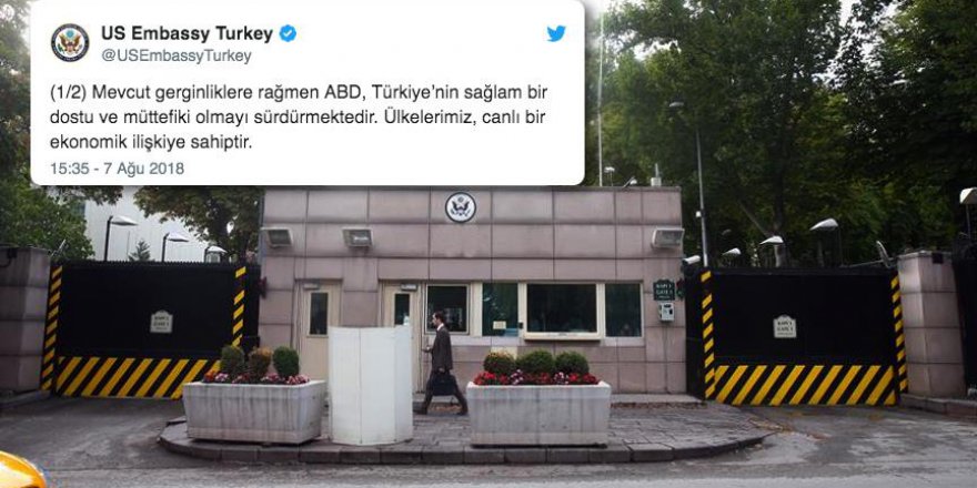 ABD'den Türkiye açıklaması: 'Hala dostuz'