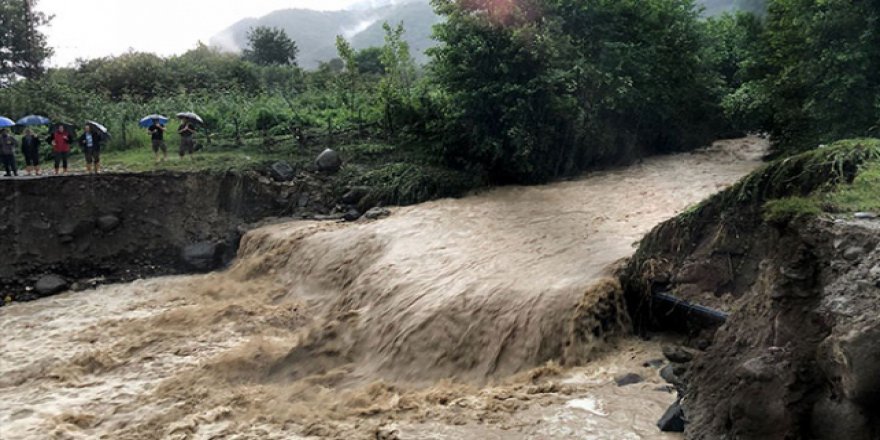 Ordu'daki selde 165 kişi mahsur