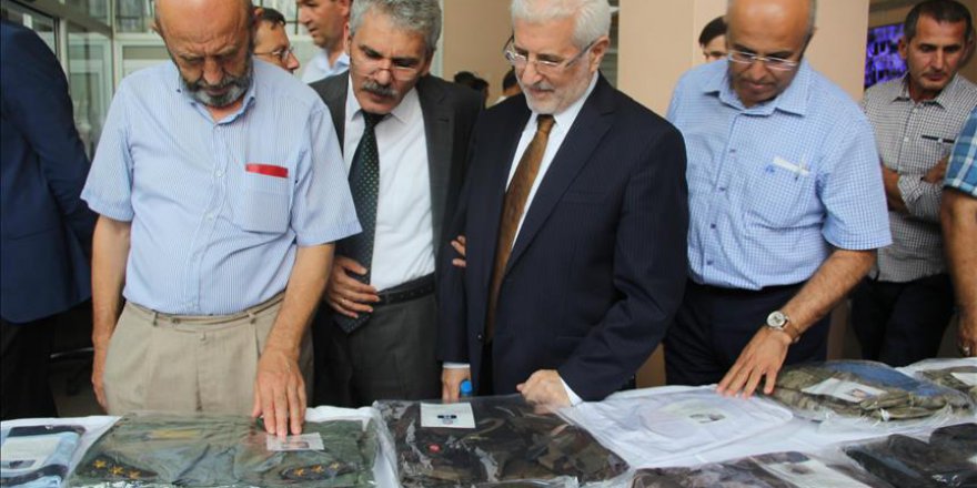 Şehitlerin emanetleri Sakarya'da sergilendi