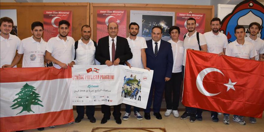 TİKA'nın genç gönüllüleri Lübnan'da