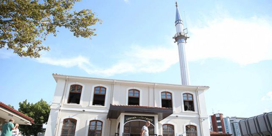 Tarihi Orhan Camii'nin minaresi aslına uygun yenilenecek
