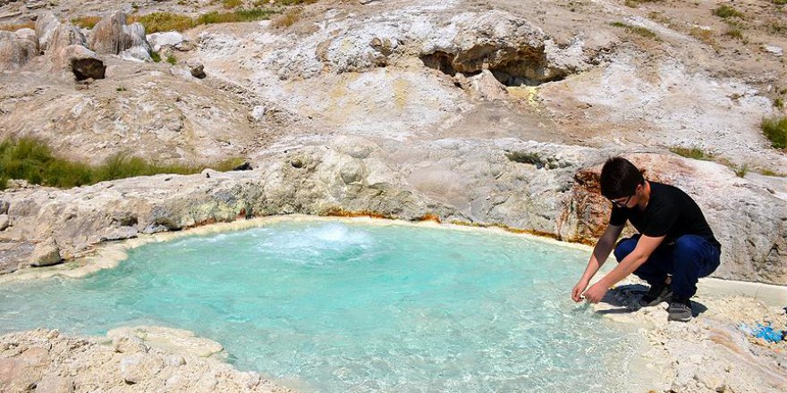 Şifa arayanların uğrak mekanı 'Diyadin kaplıcaları'