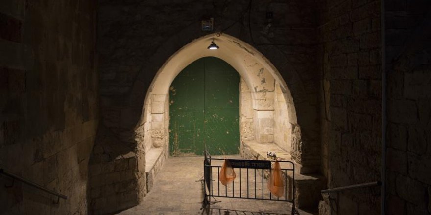 İşgalci İsrail Mescid-i Aksa'ya girişleri kapattı