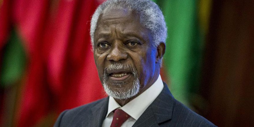 Türkiye'den Kofi Annan için mesaj