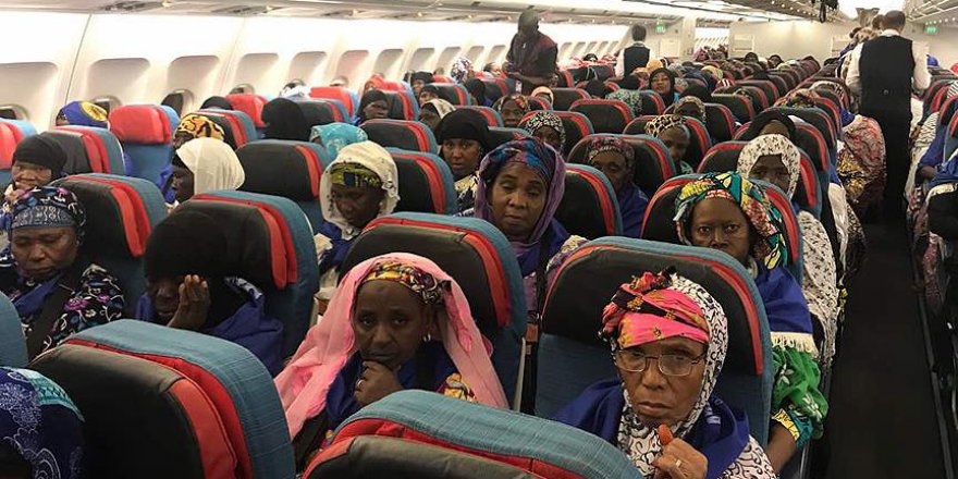 Türk Hava Yolları Malili hacı adaylarını taşıdı