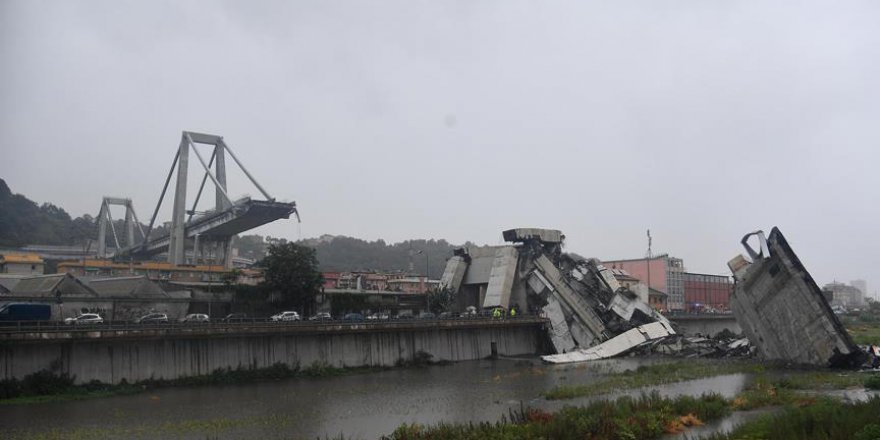 İtalya'da köprü çökmesi sonucu ölü sayısı 41 oldu