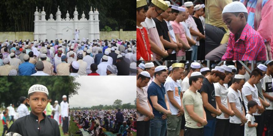 Türkiye'den bir gün sonra bayrama girdiler