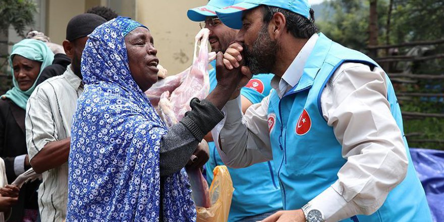 TDV, Etiyopya’nın dört köşesinde 34 bin hisse kurban kesti