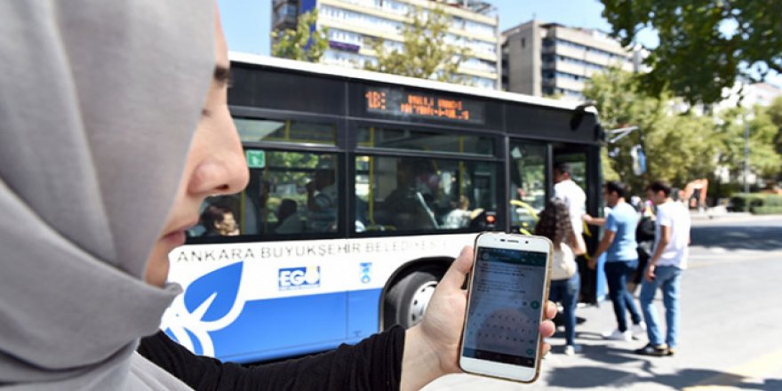 Ankara'daki otobüs duraklarında yeni dönem