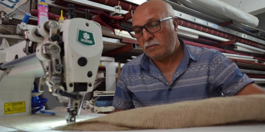 46 yıldır minder ve yastık üretiyor