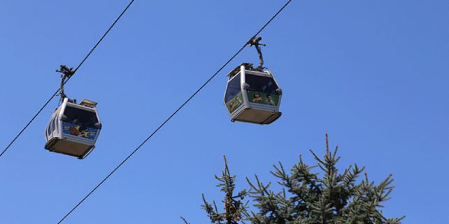 Ordu'da Boztepe teleferiği 9 günde 100 bin yolcuyu taşıdı