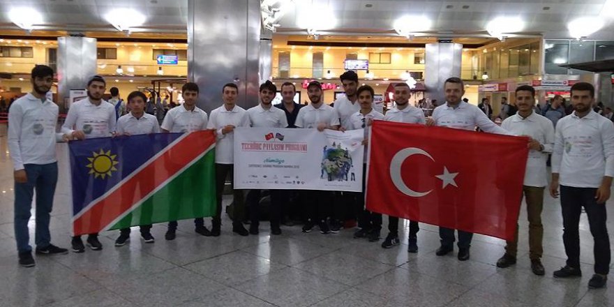 TİKA gönüllüleri Namibya'da